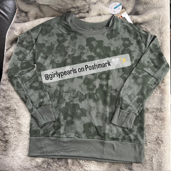 Mondetta Ladies' Lightweight Active Top Long Sleeve Crewneck NEW - Picture 7 of 7